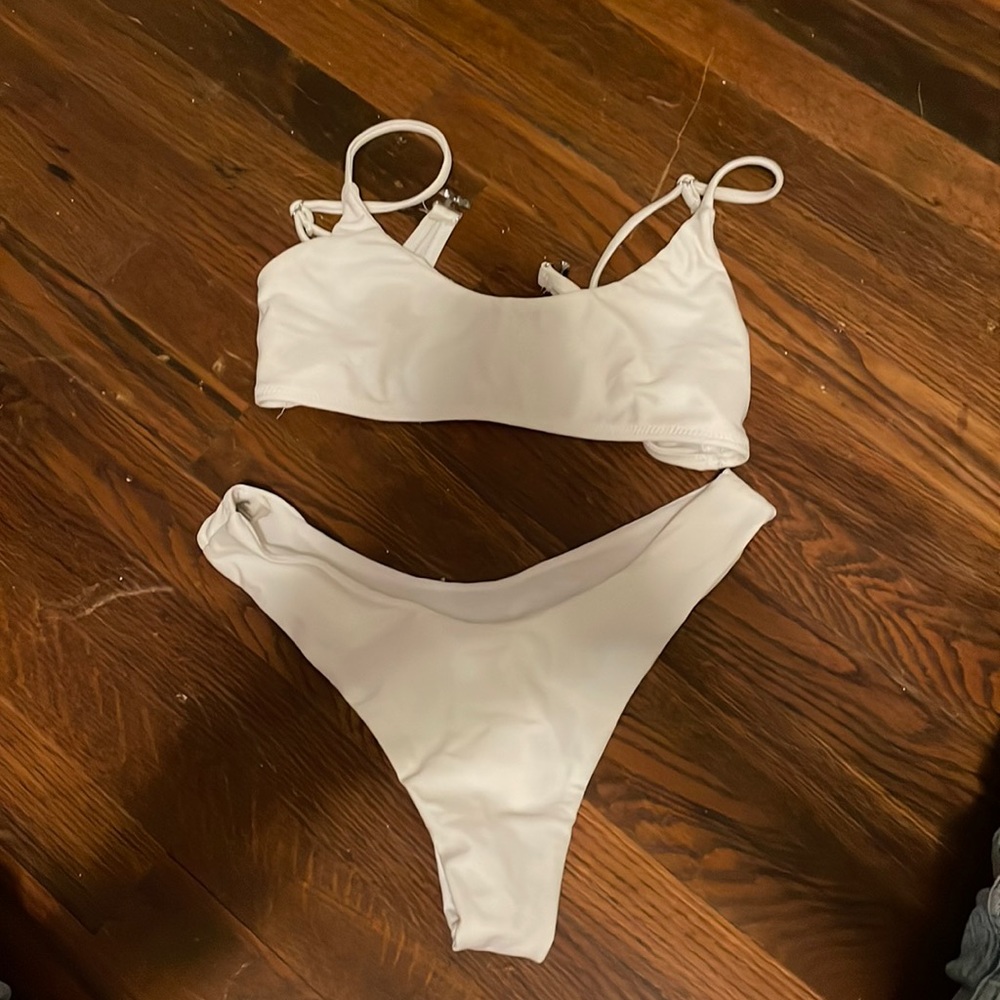 White bikini! Size small